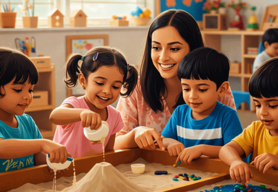 Active Play and clear exploration—Hillsidepreschool